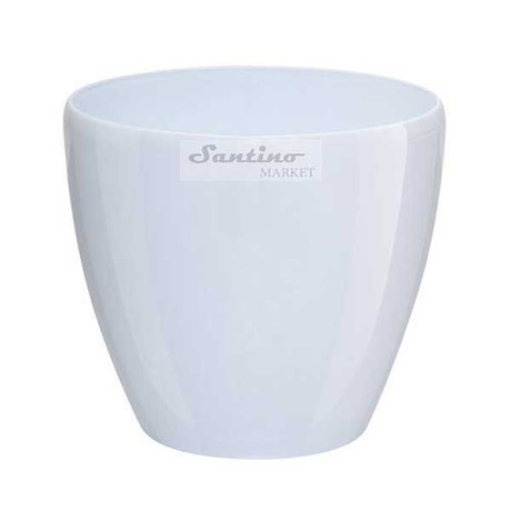 Кашпо ДЕКО ТВИН 1,5 л Белый Сантино х36