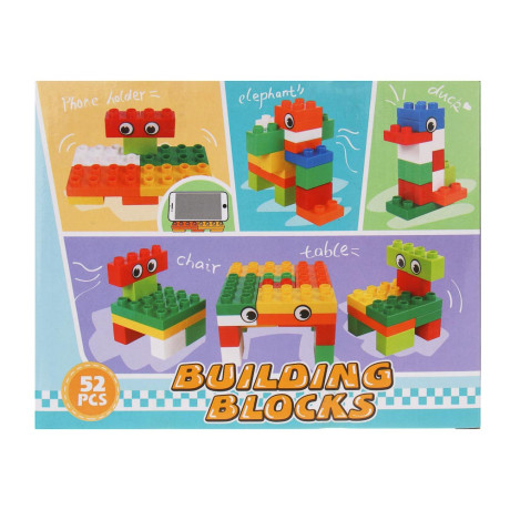 Конструктор для малышей 36-52детали, 20х15,6х6см, 2 дизайна