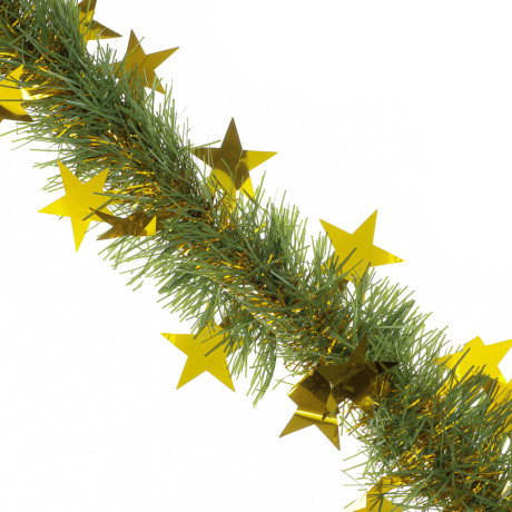 СНОУ БУМ Мишура 10x200см, ПЭТ, с фигурным декором, ПВХ, цвета в ассортименте, 26-336