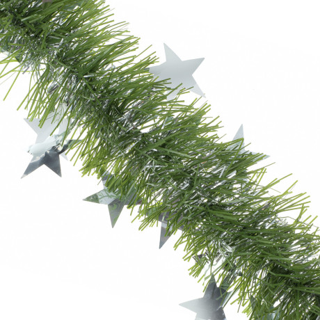 СНОУ БУМ Мишура 10x200см, ПЭТ, с фигурным декором, ПВХ, цвета в ассортименте, 26-336