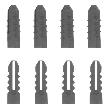 Дюбель, 8 x 30 мм, "Еж" распорный полипропиленовый, 50 шт Сибртех