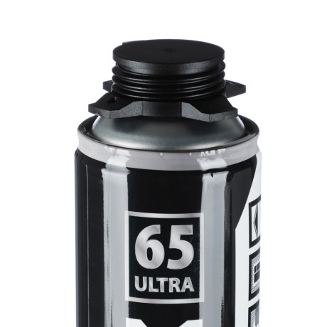 Пена монтажная ULTRA 65 для окон и дверей тм ЕРМАК, низкое втор. расшир, м.брут 850г, выход до 50л