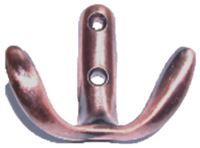 Крючок мебельный 7950, цвет матовый хром