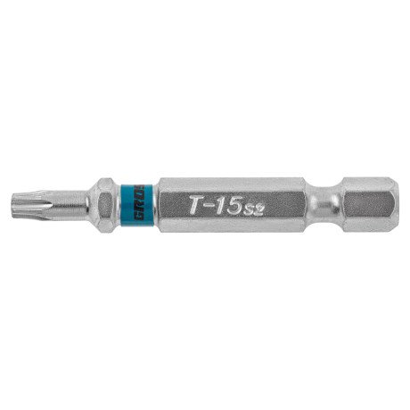 Бита Torx 15 х 50, сталь S2, 10 шт. Gross