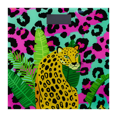 LEBEN Весы напольные электронные Modern Style, ЖК-дисплей, макс. нагр. до 180кг, 26х26 см