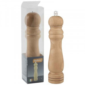 Перцемолка ручная PICCANTE, h=21см, дерево, нерж сталь 3594 Mallony