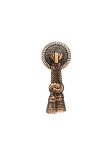 Ручка мебельная Бант металл бронза