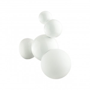 LUMION 6565/1W MODERNI LN25 бел./бел. матовый/мет./стекло Бра E27 40W 220V BLASEN