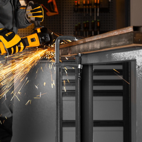 Струбцина F-образная, 120x600мм, кованая Denzel