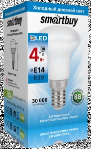Smartbuy R39 E14 4W 6000K 6K пластик SBL-R39-04-60K-E14