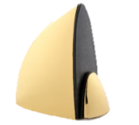 Полкодержатель Пеликан №3 золото 74х52мм