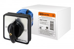 TDM КПУ11-10А/67 (V: 0-L1L2-L2L3-L1L3) кулачковый перекл. встраиваемый SQ0715-0079