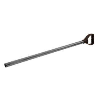 Черенок Стальной крашеный Ø 32мм х 1,0м 