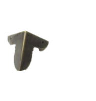 Уголок шкатулочный &quot;№3&quot; 22х22х22 мм, бронза