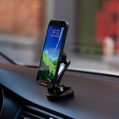 ЕРМАК Держатель для телефона магнитный, универсальный, soft touch