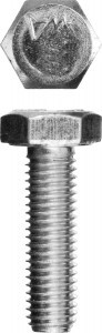 Болт ЗУБР "МАСТЕР" с 6-тигр. головкой, ГОСТ 7798-70, кл. прочности 5.8, оцинк., M8x16мм, 5 кг