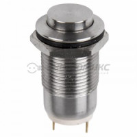 Rexant Кнопка  антивандальная O12  Фикс (2с) ON-OFF выпуклая (A12-B2),36-3152