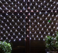 Гирлянда-сетка ULD-N2520-240/DTA 240LED белый 2.5x2, 8реж., прозр.провод, IP20 11W Uniel