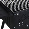 GRILLBOOM Мангал портативный складной, 110х75х30см, раб. поверх. 66х30см