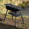 GRILLBOOM Мангал портативный складной, 110х75х30см, раб. поверх. 66х30см