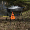 GRILLBOOM Мангал портативный складной, 110х75х30см, раб. поверх. 66х30см