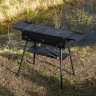 GRILLBOOM Мангал портативный складной, 110х75х30см, раб. поверх. 66х30см