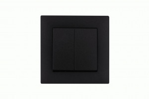 MAKEL Karea Rizz выкл. СУ 2 кл. ЧЕРНЫЙ STAR 88054003