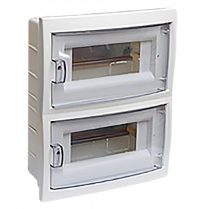 STEKKER Бокс встр. с дверцей 16 мод., пластик, IP20, серия Standart EBX50-2/16-20 39654