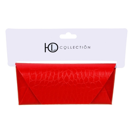 ЮL Футляр для очков, 16,5х7см, ПУ, 5 цветов