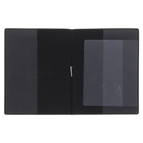 ЮL Обложка для паспорта с отд.для карт и удерживающей резинкой, ПВХ, 13,7х9,6см, 6 дизайнов, микс #3