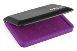 Подушка штемпельная настольная Micro 1 фиолет. 9х5см (аналог 9051)Colop