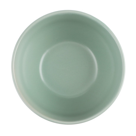 MILLIMI Салатник 710мл, 14х8см, керамика, оливковый