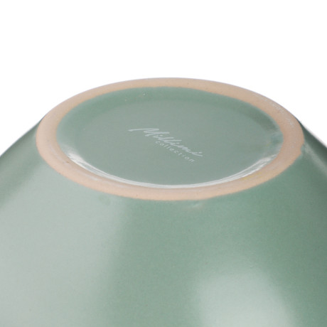 MILLIMI Салатник 710мл, 14х8см, керамика, оливковый