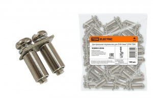 TDM Центральная перемычка для ЗНИ-6мм2 2PIN (100!) SQ0803-0046