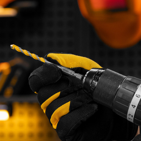 Набор сверл универсальных, Multi cut, 4-10 мм, 5 шт Denzel