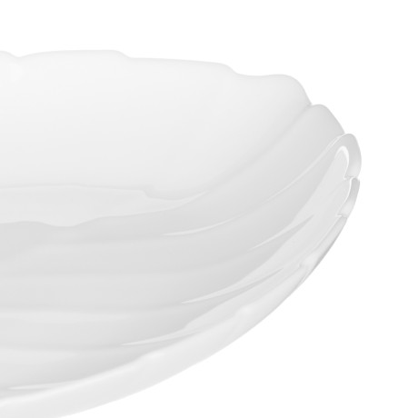 MILLIMI Листья Тарелка десертная, опаловое стекло, 23см