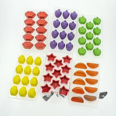 Форма для льда пластик+силикон 21*11см 892-186 2 вида