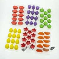 Форма для льда пластик+силикон 21*11см 892-186 2 вида