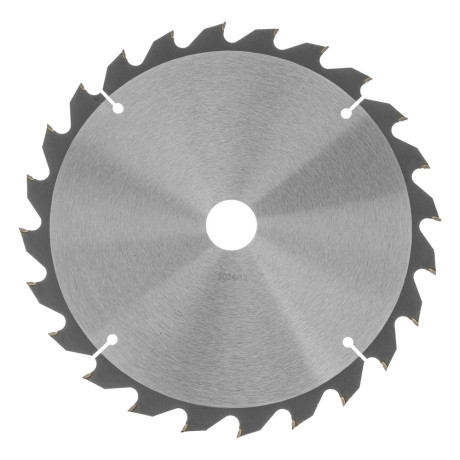 Пильный диск по дереву ф250 х 30 мм, 24 зубьев Denzel