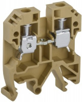 IEK Клемма винтовая КВИ-6мм2 желтая YZN30-006-K05