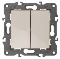 ЭРА 14 Elegance мех. выкл. СУ 2 кл. 10А,250В, сл.кость 14-1104-02 автоклеммы 3424