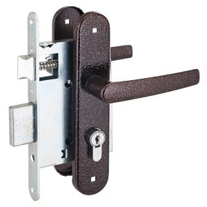 Птимаш ЗВ4-3.08 (ЗВ4-1.55) медь м/о 55 Замок врезной с/руч (10)