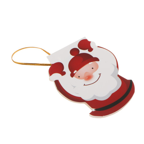 Открытка бирка, 5,4x7,2 см, бумага, микс дизайнов