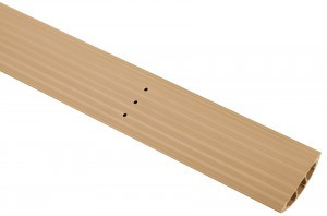 ЭРА кабель-канал напольный 70х16 полукруглый бежевый (уп 42м, цена за 1м) (42!) KK-70-16-P 62128