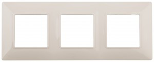 ЭРА 14 Elegance рамка СУ 3 мест., сл.кость 14-5003-02 4865