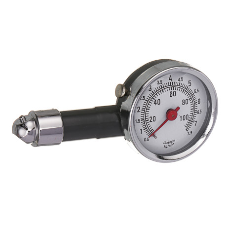 ЕРМАК Манометр механический, метал. корпус, в пластиковом кейсе, блистер