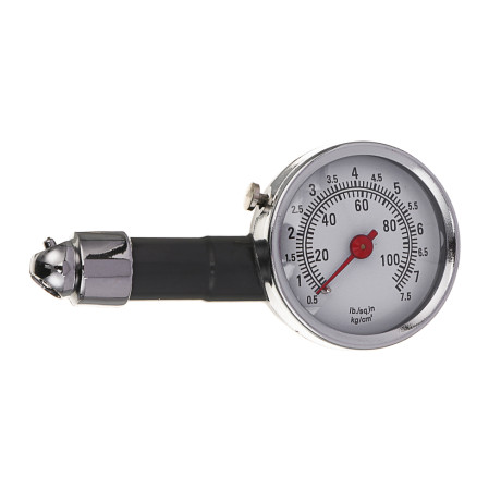 ЕРМАК Манометр механический, метал. корпус, в пластиковом кейсе, блистер