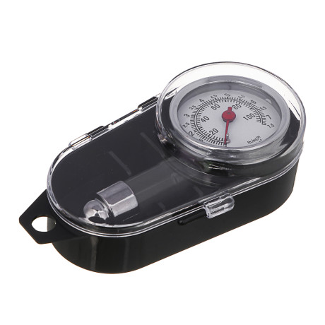 ЕРМАК Манометр механический, метал. корпус, в пластиковом кейсе, блистер