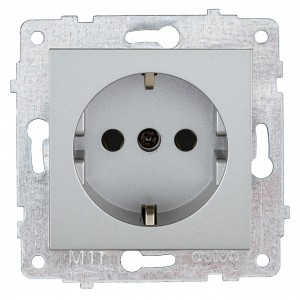 OVIVO мех. роз. СУ 1 мест. (земля) серебро (ко всем рамкам) 600-000310-217