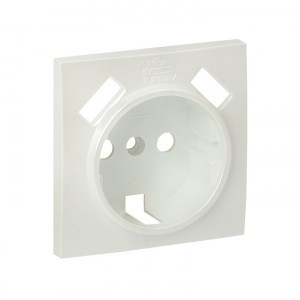 EKF Валенсия лиц. панель роз. 1 мест. с/з 16А жемчуг шторки с 2 USB 2,1А Al/Cu (корпус PC) ESR16-L-0